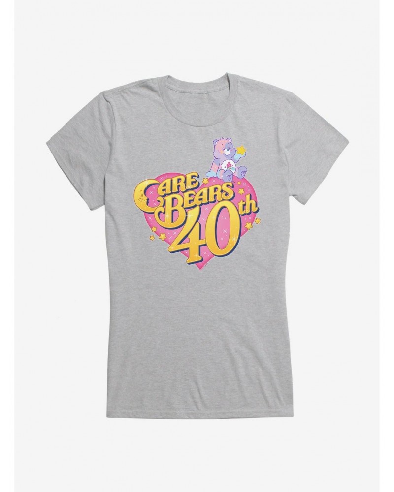 Care Bears Anniversary Logo Girls T-Shirt $7.72 T-Shirts