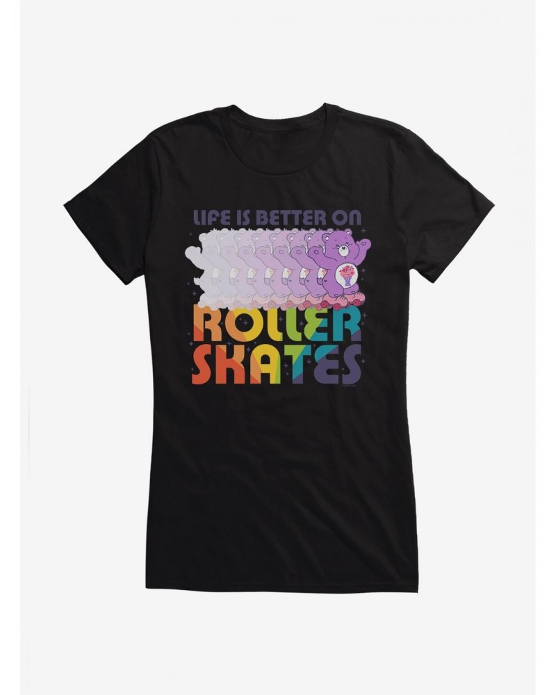 Care Bears Life Is Better On Skates Girls T-Shirt $9.21 T-Shirts