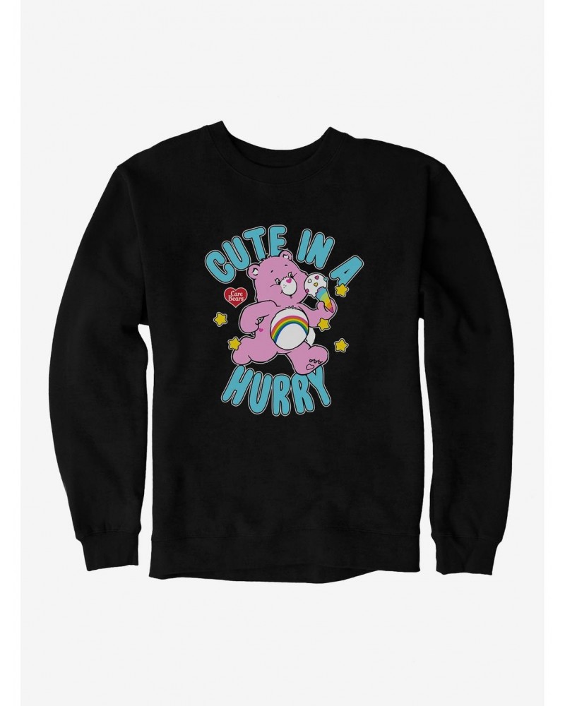 Care Bears Cheer Bear Cute In A Hurry Sweatshirt $15.87 Sweatshirts