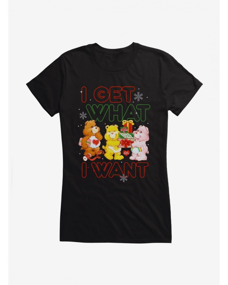 Care Bears I Get What I Want Girls T-Shirt $12.20 T-Shirts