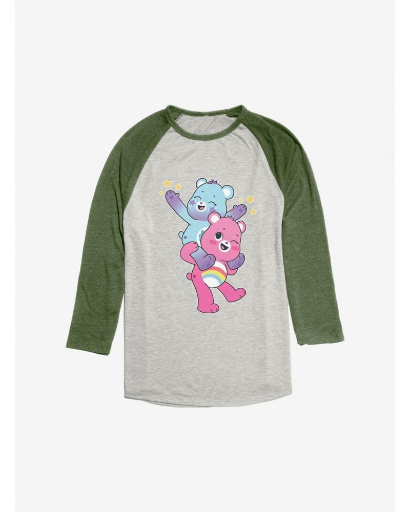 Care Bears Cheer and Dream Bright Bear Raglan $13.01 Raglans