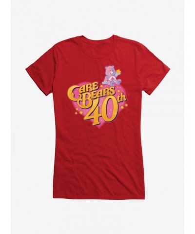 Care Bears Anniversary Logo Girls T-Shirt $7.97 T-Shirts