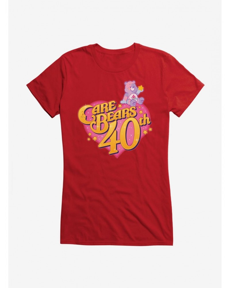 Care Bears Anniversary Logo Girls T-Shirt $7.97 T-Shirts