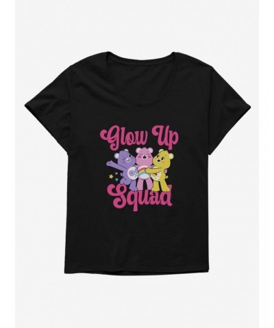 Care Bears Glow Up Squad Girls T-Shirt Plus Size $11.27 T-Shirts