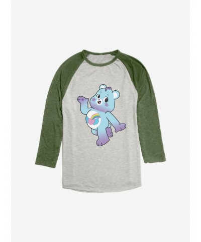 Care Bears Side Pose Dream Bright Bear Raglan $11.27 Raglans