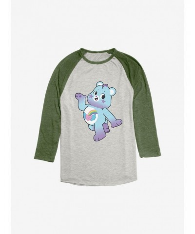 Care Bears Side Pose Dream Bright Bear Raglan $11.27 Raglans