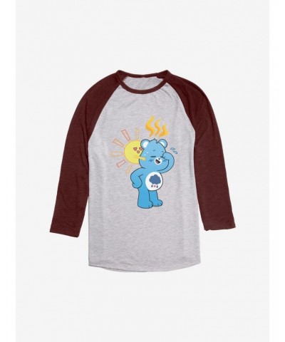 Care Bears Grumpy Summer Love Raglan $14.16 Raglans