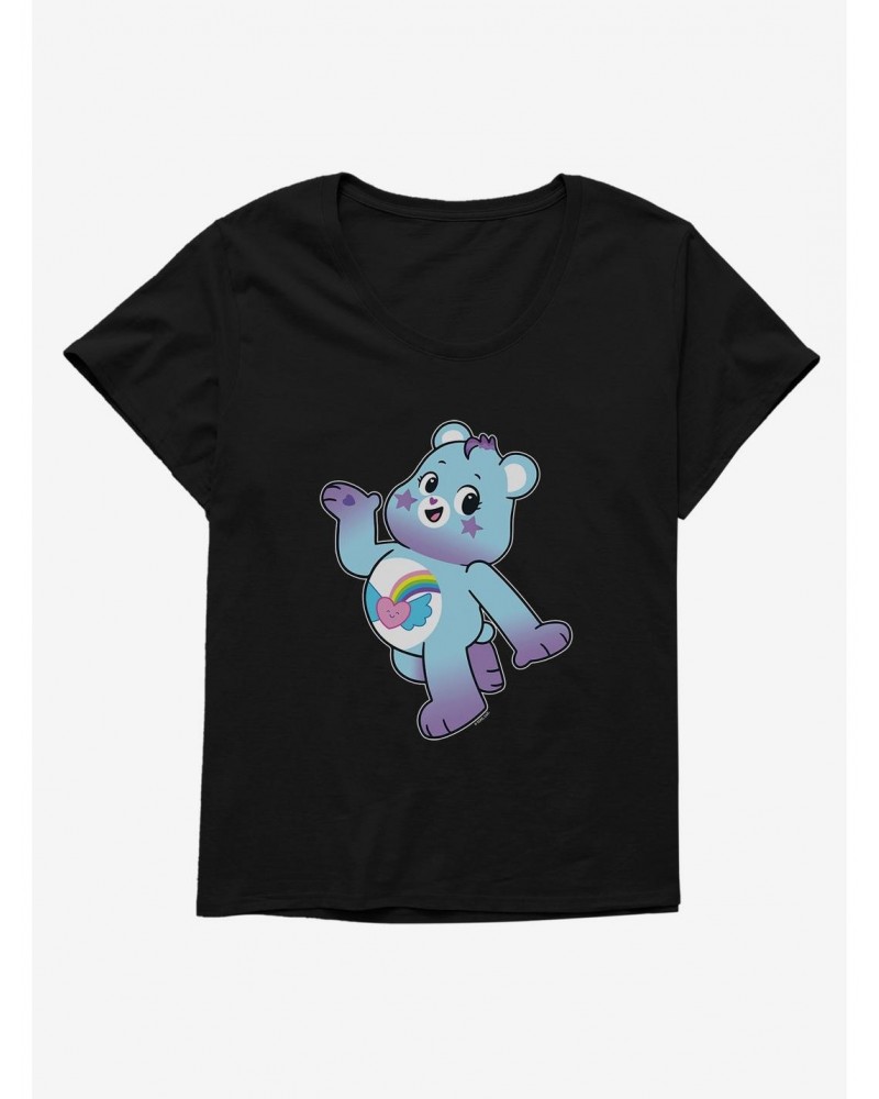 Care Bears Dream Bright Bear Pose Girls T-Shirt Plus Size $10.98 T-Shirts