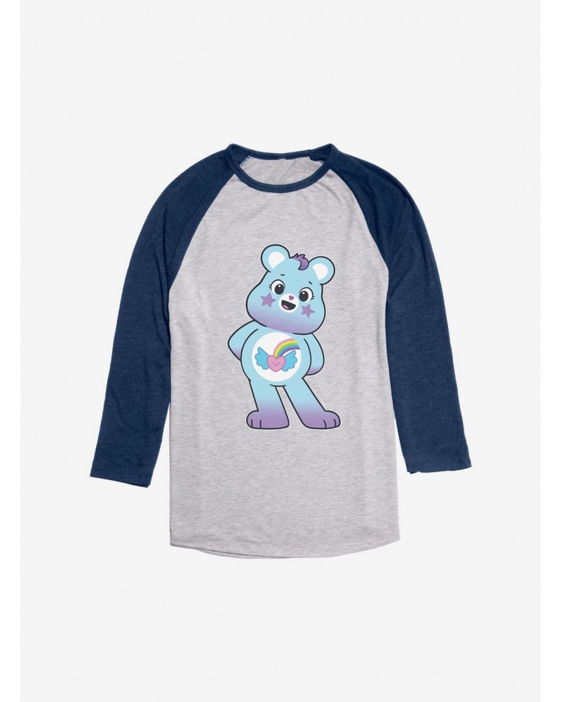 Care Bears Pose Dream Bright Bear Raglan $11.27 Raglans