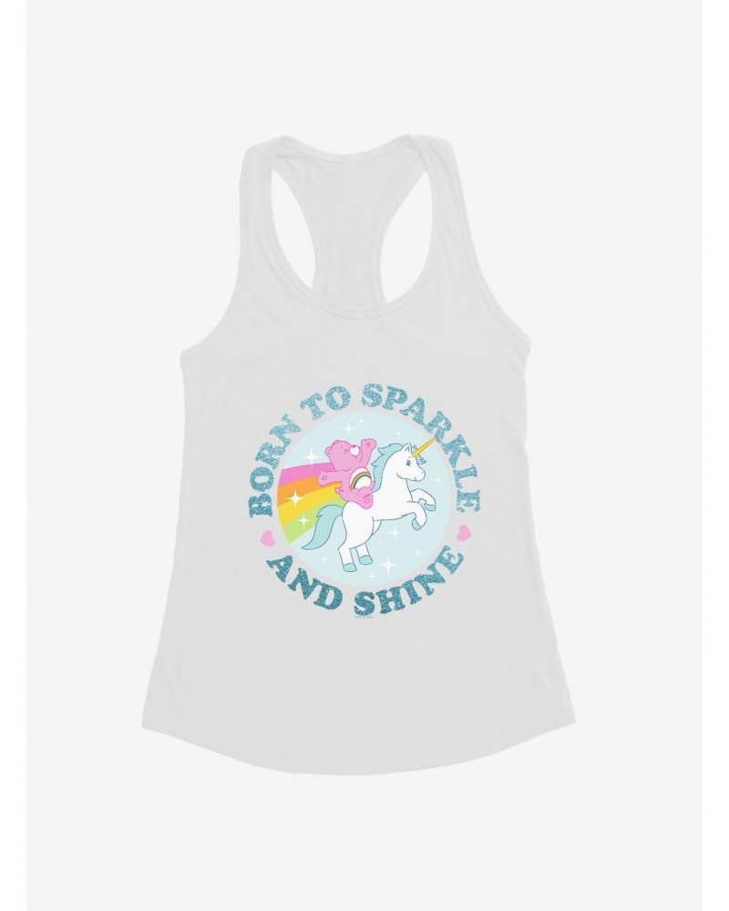 Care Bears Cheer Born To Sparkle Girls Tank $9.71 Tanks