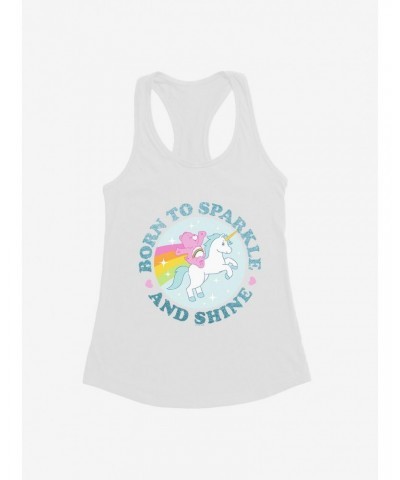 Care Bears Cheer Born To Sparkle Girls Tank $9.71 Tanks