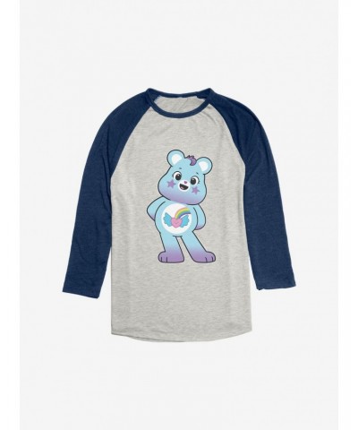 Care Bears Pose Dream Bright Bear Raglan $9.25 Raglans