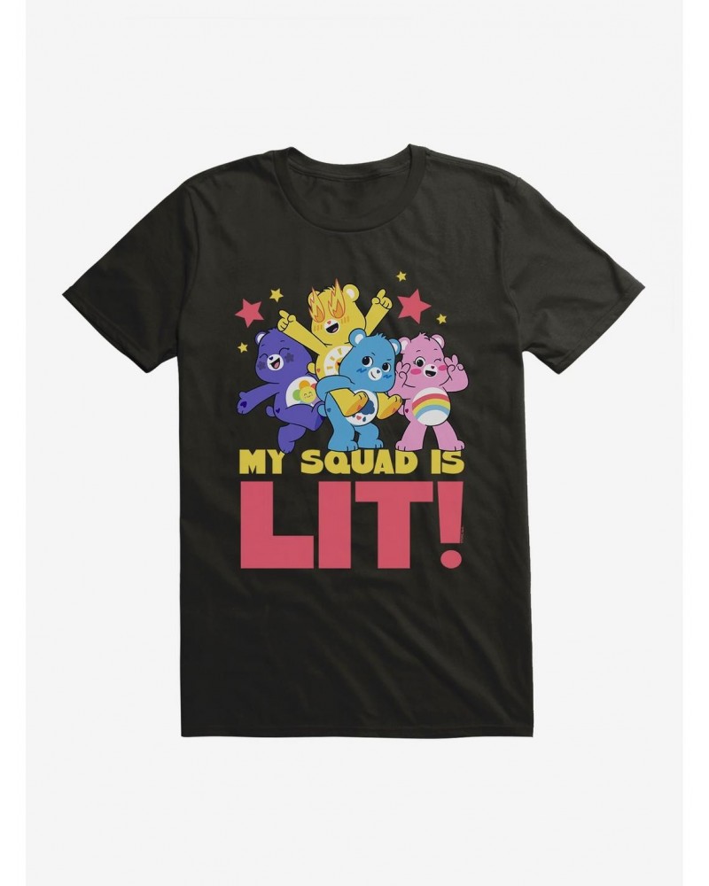 Care Bears My Squad Is Lit T-Shirt $10.76 T-Shirts