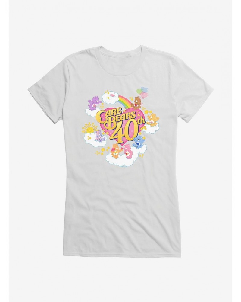 Care Bears 40th Anniversary Girls T-Shirt $8.96 T-Shirts