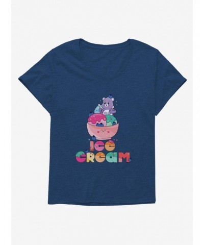 Care Bears Ice Cream Time Girls T-Shirt Plus Size $14.35 T-Shirts