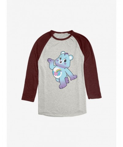 Care Bears Side Pose Dream Bright Bear Raglan $8.96 Raglans