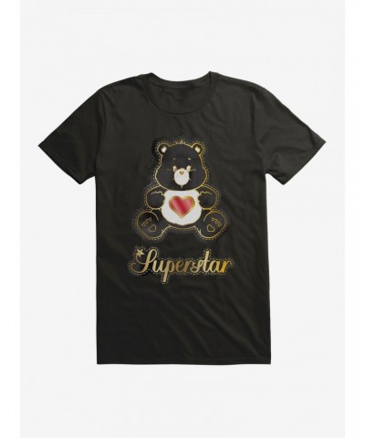 Care Bears Superstar Gold Script T-Shirt $10.04 T-Shirts