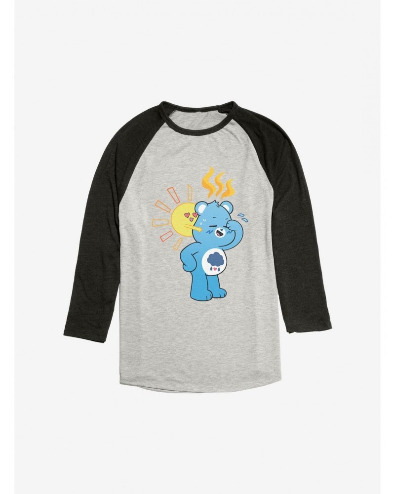 Care Bears Grumpy Summer Love Raglan $14.45 Raglans