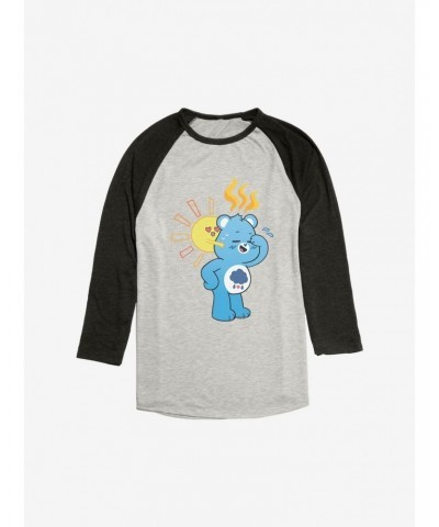 Care Bears Grumpy Summer Love Raglan $14.45 Raglans