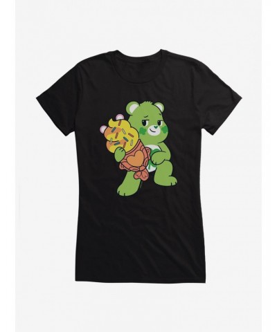 Care Bears Good Luck Bear Taiyaki Ice Cream Girls T-Shirt $11.21 T-Shirts